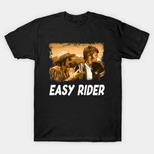 Hippie Spirit Riding Easy Vintage Film Couture Threads T-Shirt